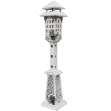 LAMPIONE IN LEGNO C/LED CM.90 (2pz)